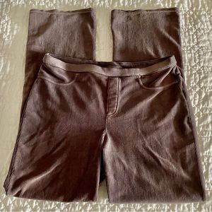 Style & Co Gray Corduroy Bootcut Jeggings Size Large